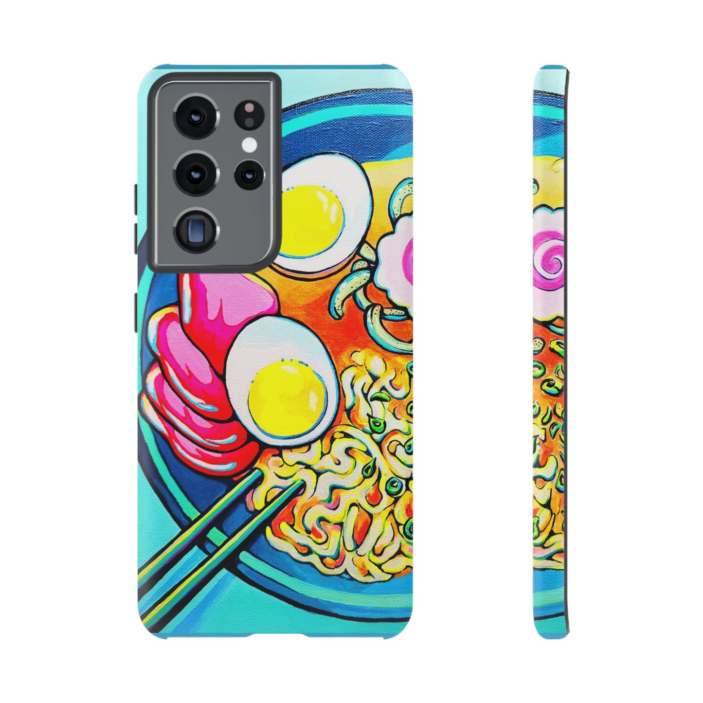 Neon Ramen Tough Phone Case