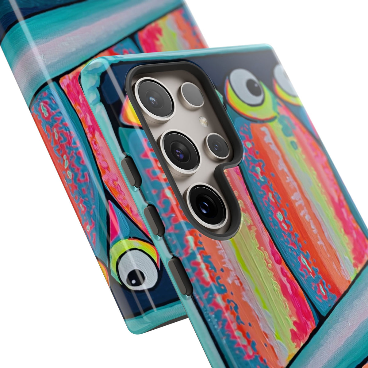 Neon Sardines Tough Phone Case