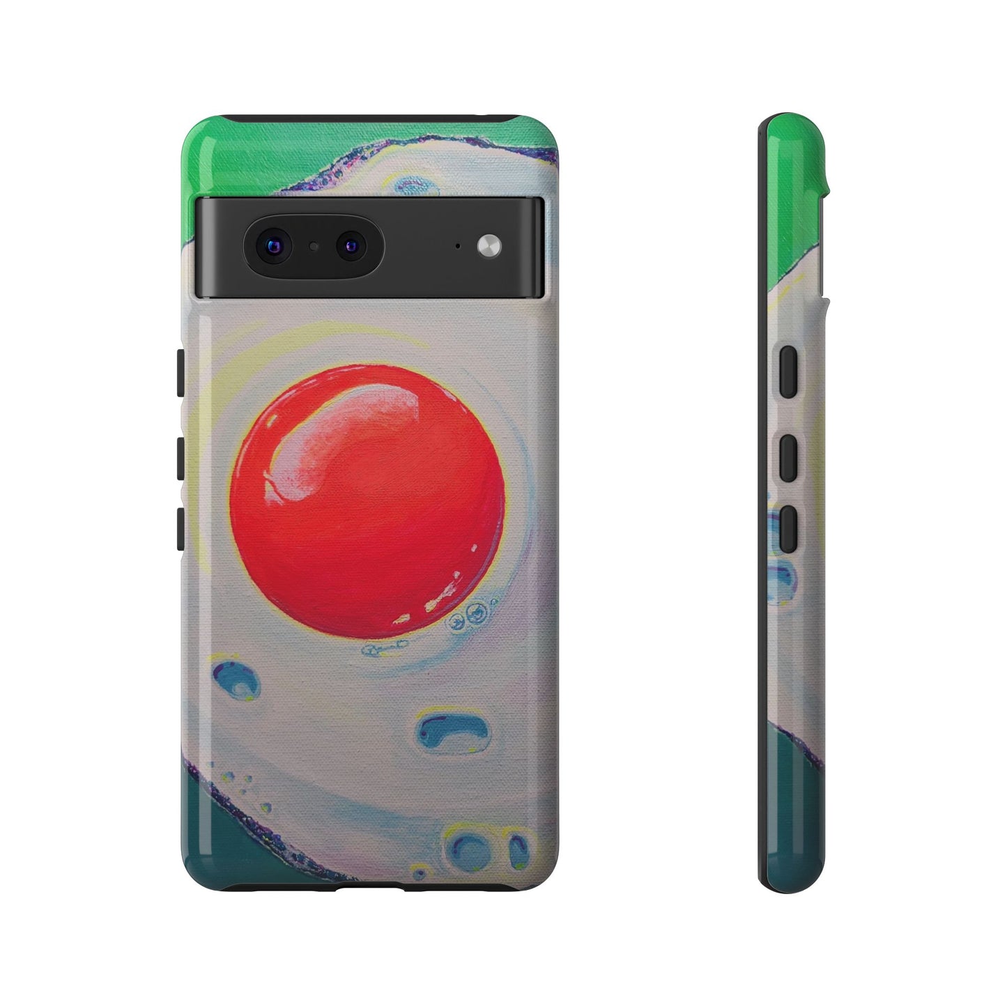 Neon Fried Egg Tough Phone Case