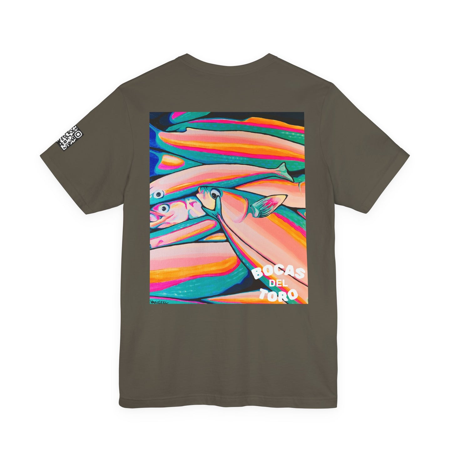 Unisex Neon Fish Tee