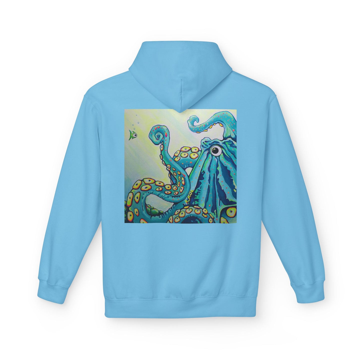 Unisex Cyclops Octopus Soft Hoodie