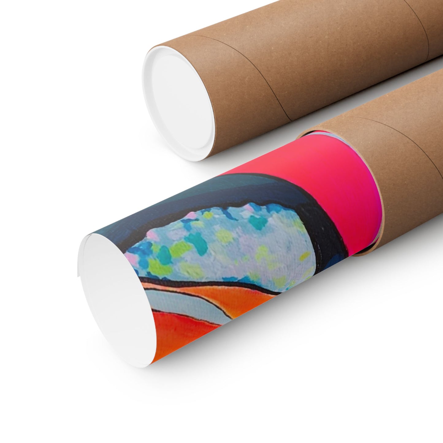 Neon Sushi Giclée Art Poster