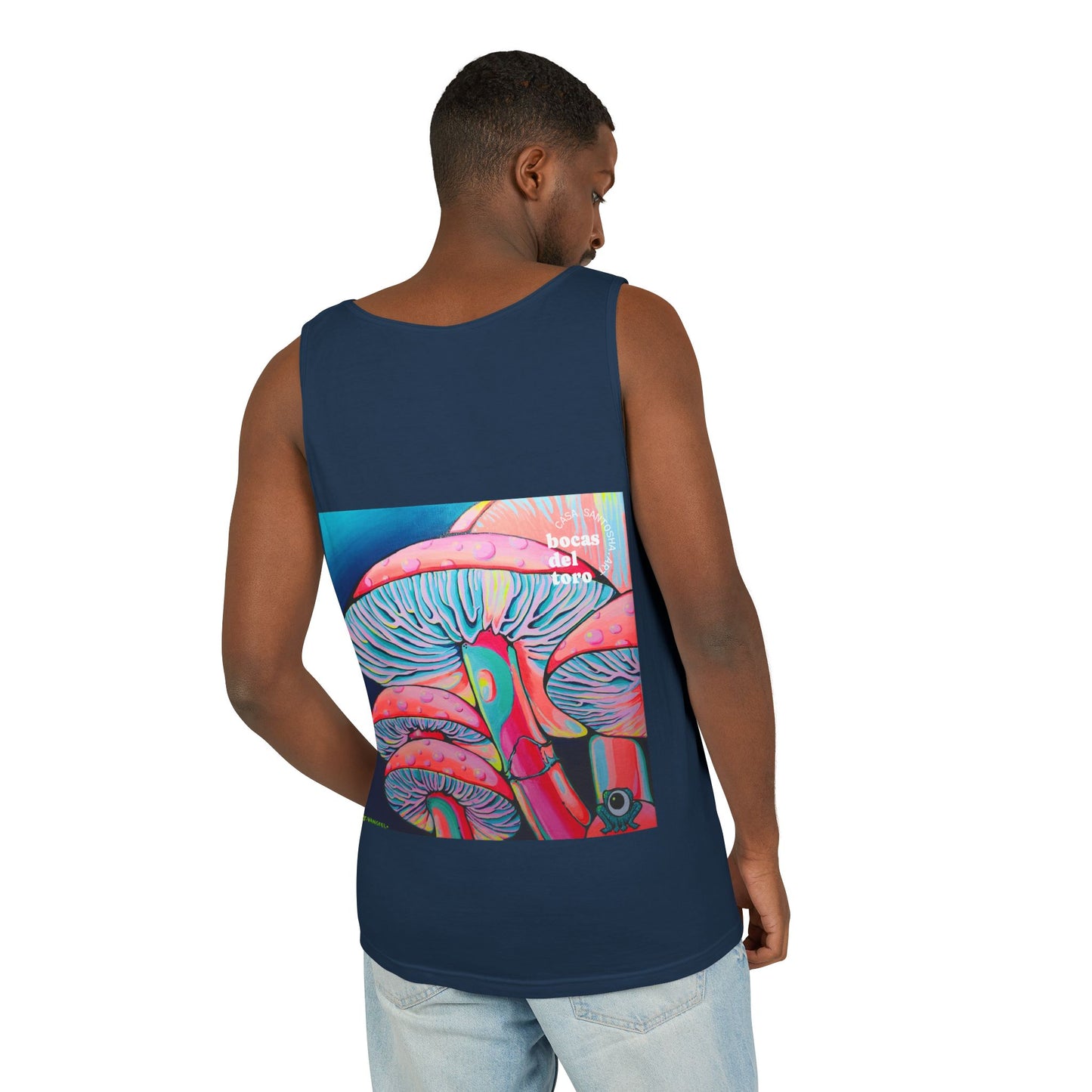 Unisex Trippy Mushrooms Tank Top - Perfect for Summer Vibes