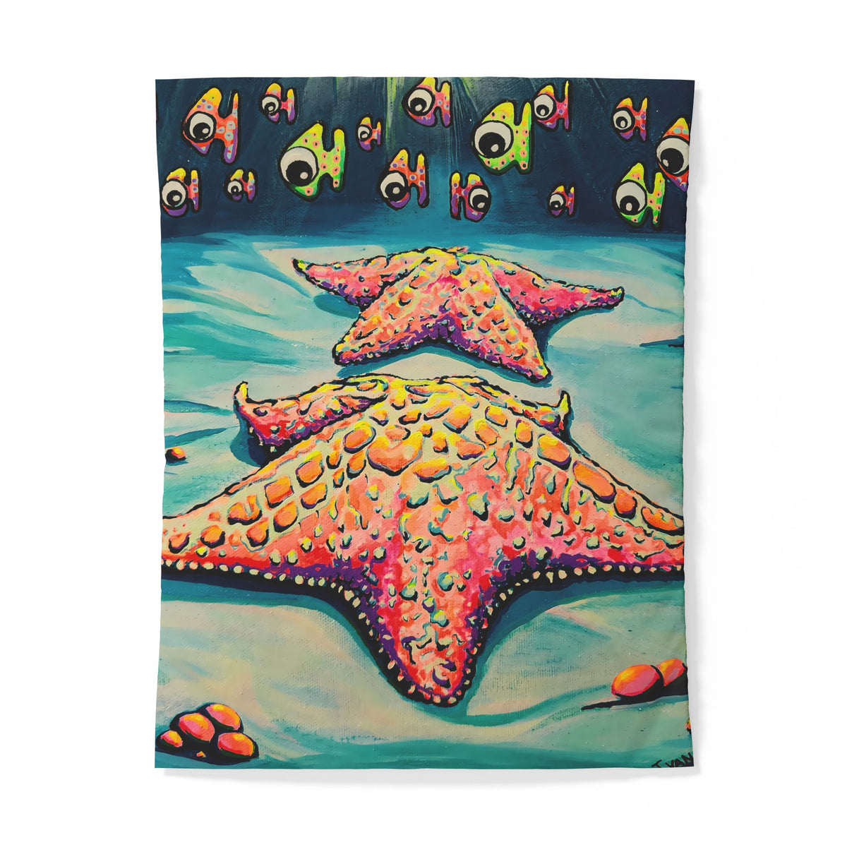Cyclops Starfish Duvet Cover