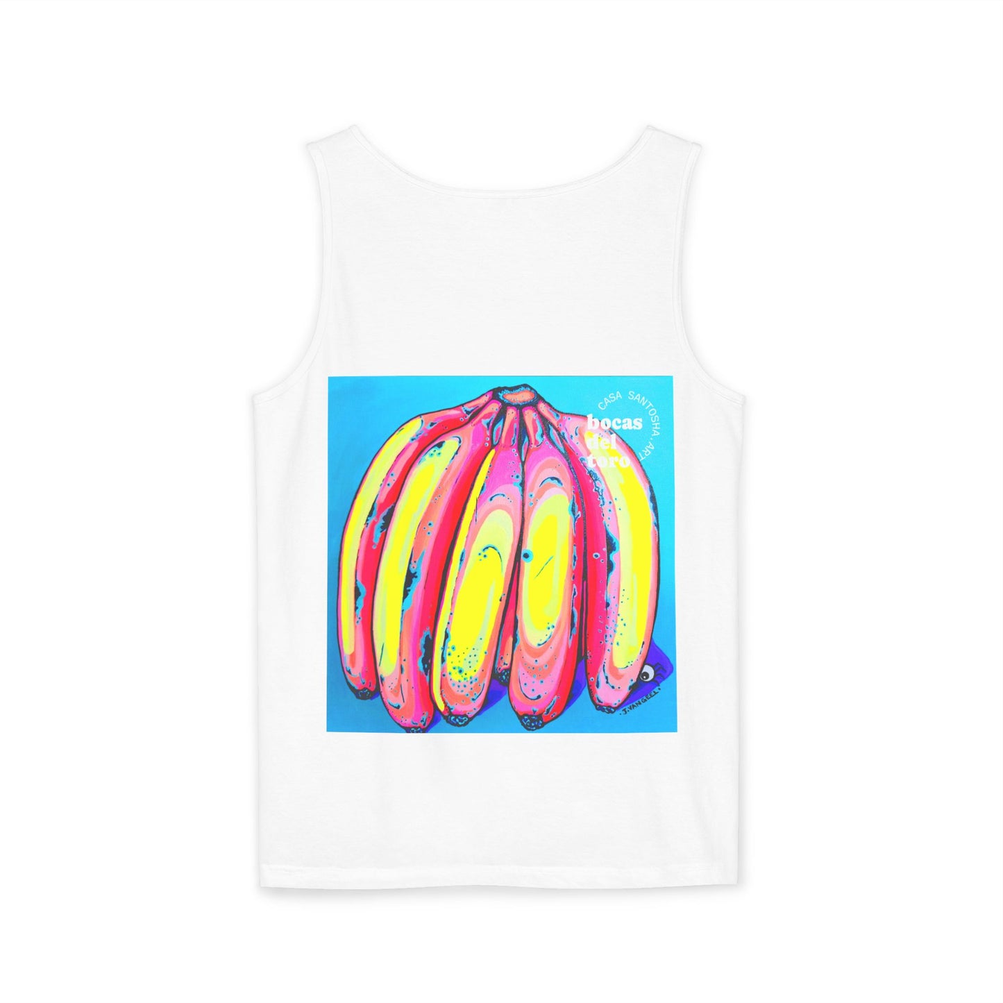 Unisex Neon Fat Bananas Tank Top - Perfect for Summer Vibes