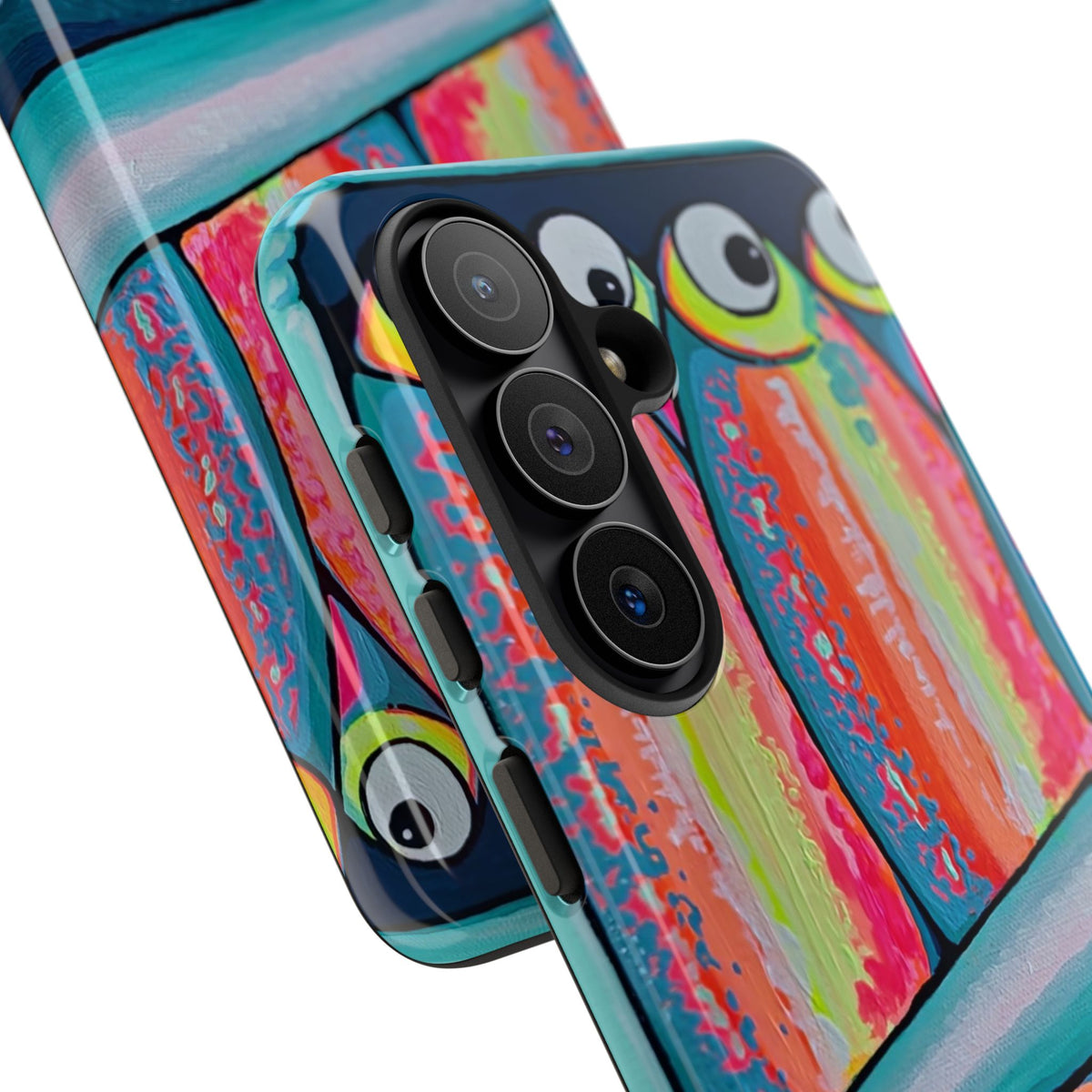 Neon Sardines Tough Phone Case