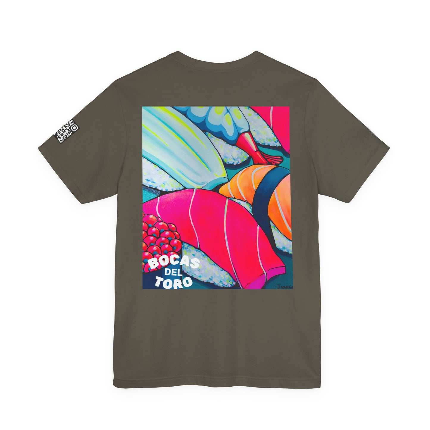 T-shirt unisexe néon Sushi