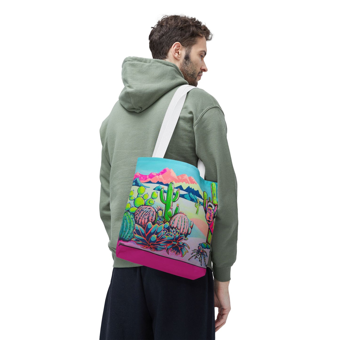 Premium Cyclops Camel Tote Bag, Original Artist Design, Reusable Shopping Tote,  Eco-Friendly