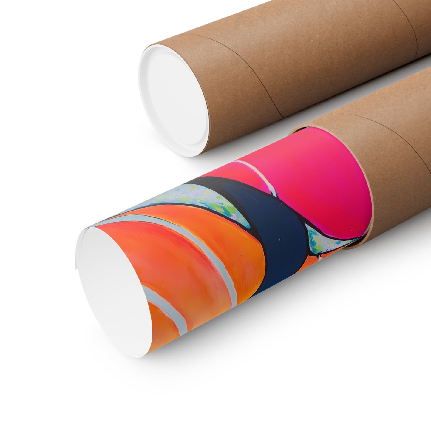 Affiche d'art Giclée Sushi Néon