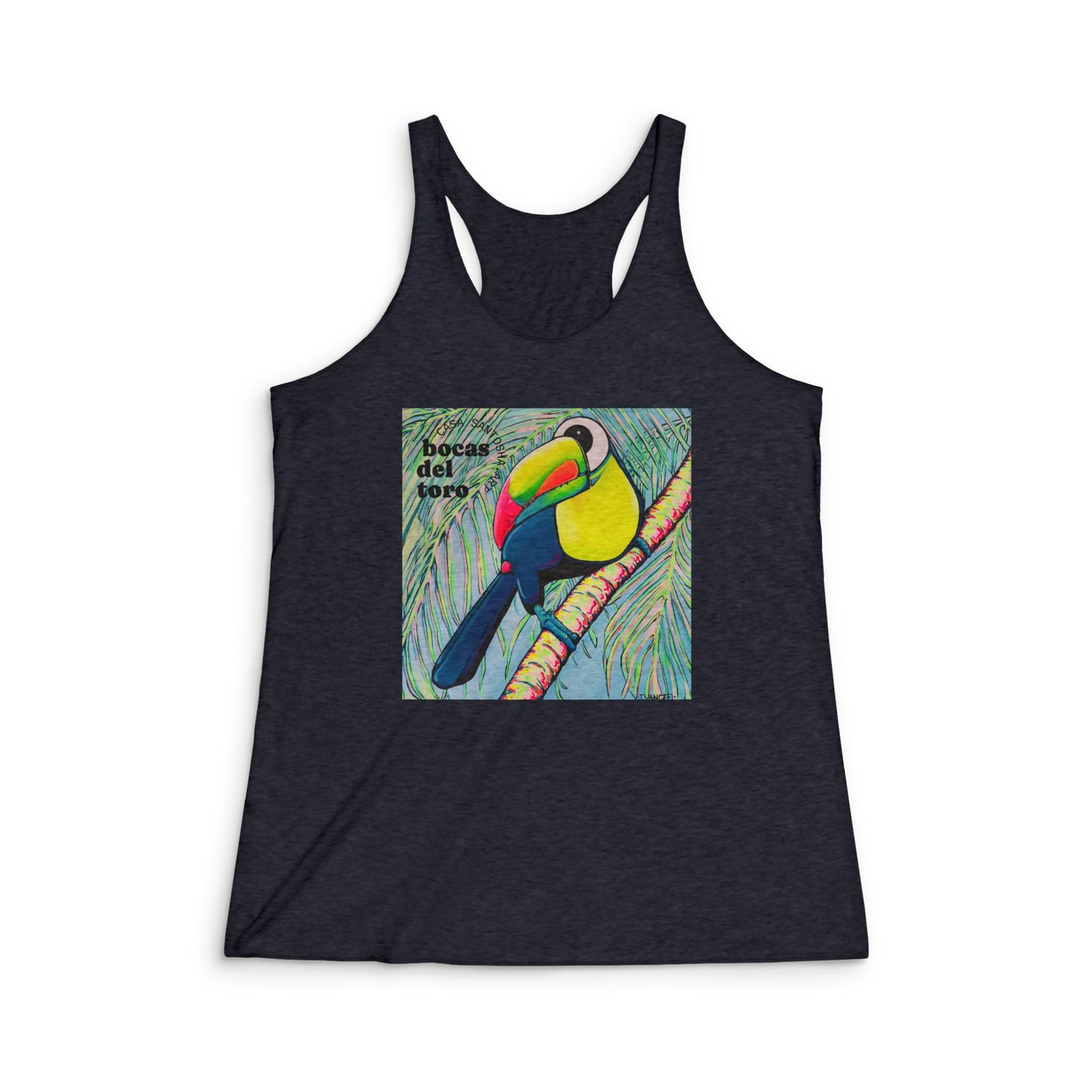 Women's Cyclops Toucan Graphic Racerback Tank