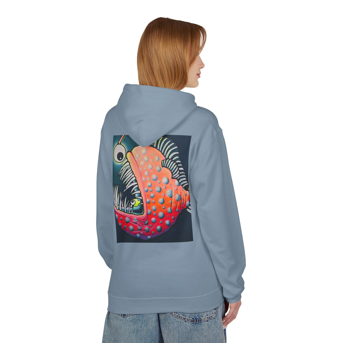 Unisex Cyclops Anglerfish Soft Hoodie