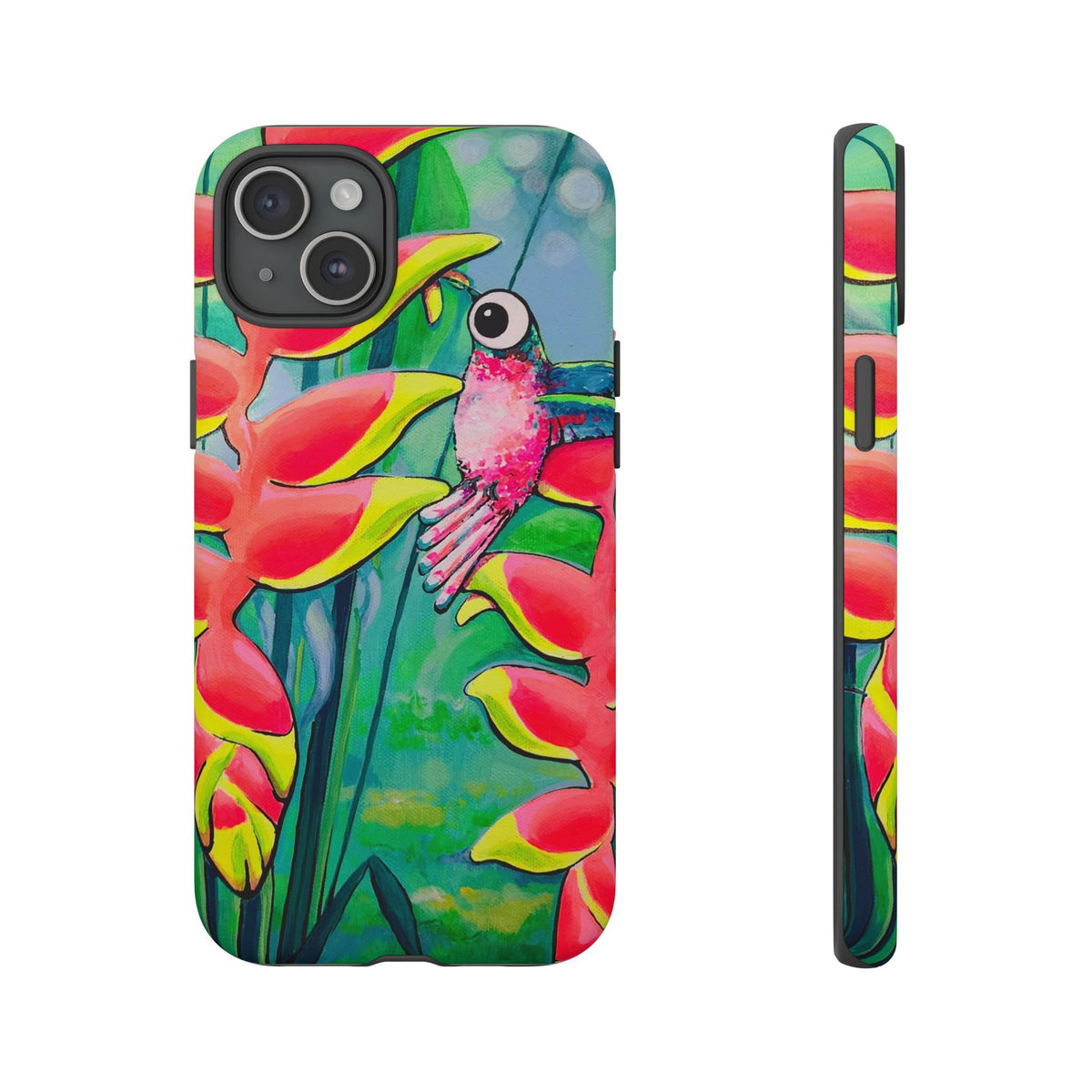 Cyclops Hummingbirds Tough Phone Case