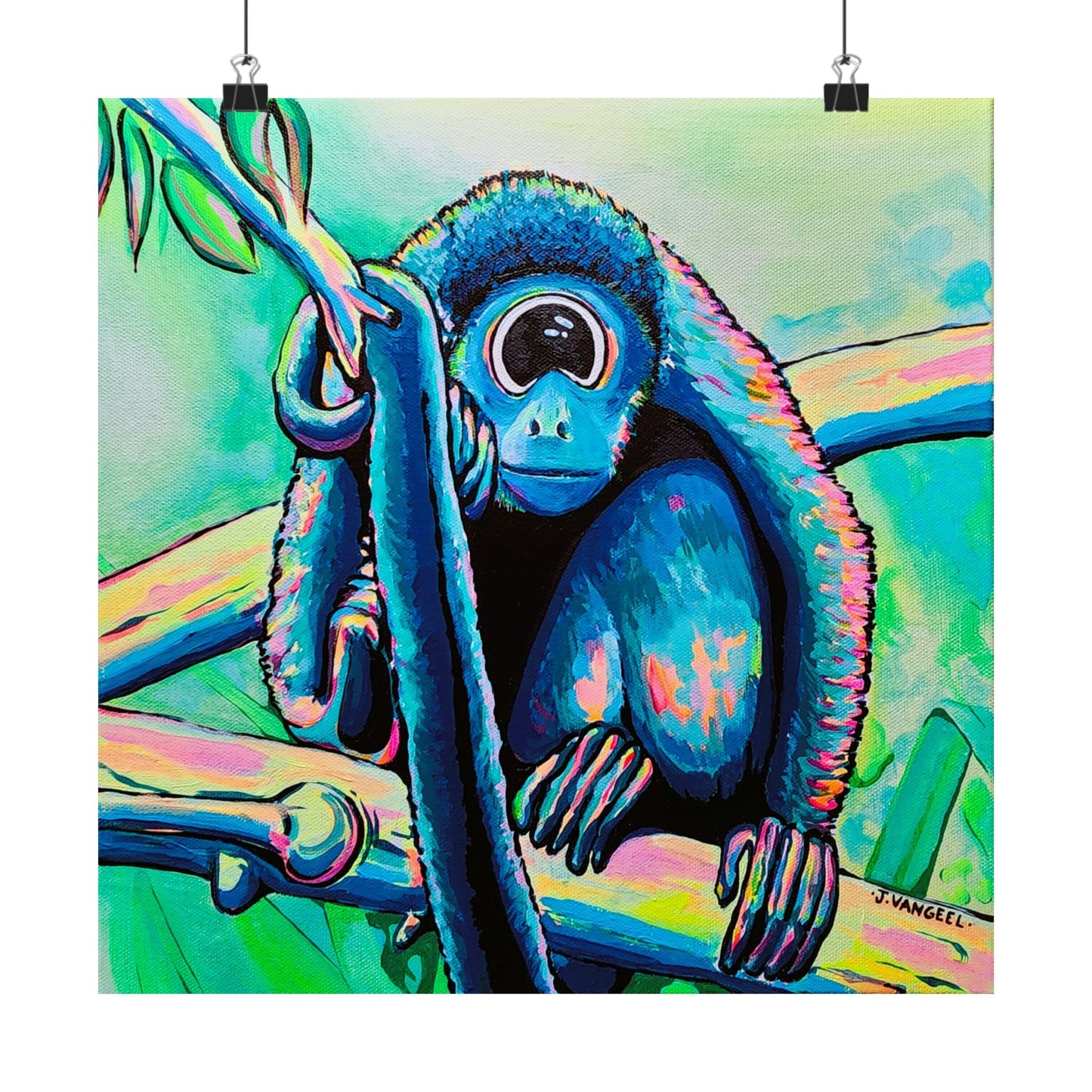 Cyclops Monkey Bocas Giclée Art Poster