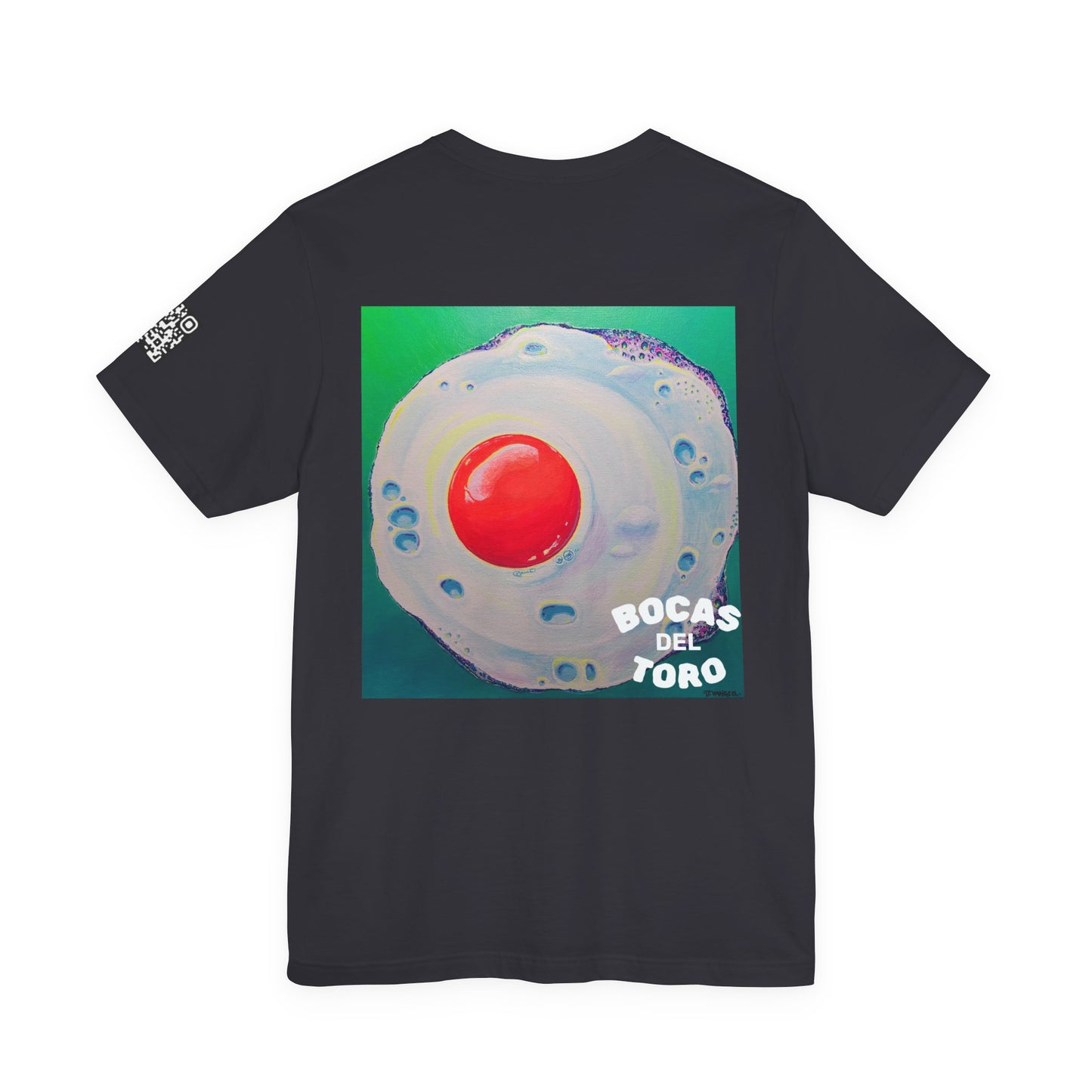 Unisex Neon Fried Egg Tee