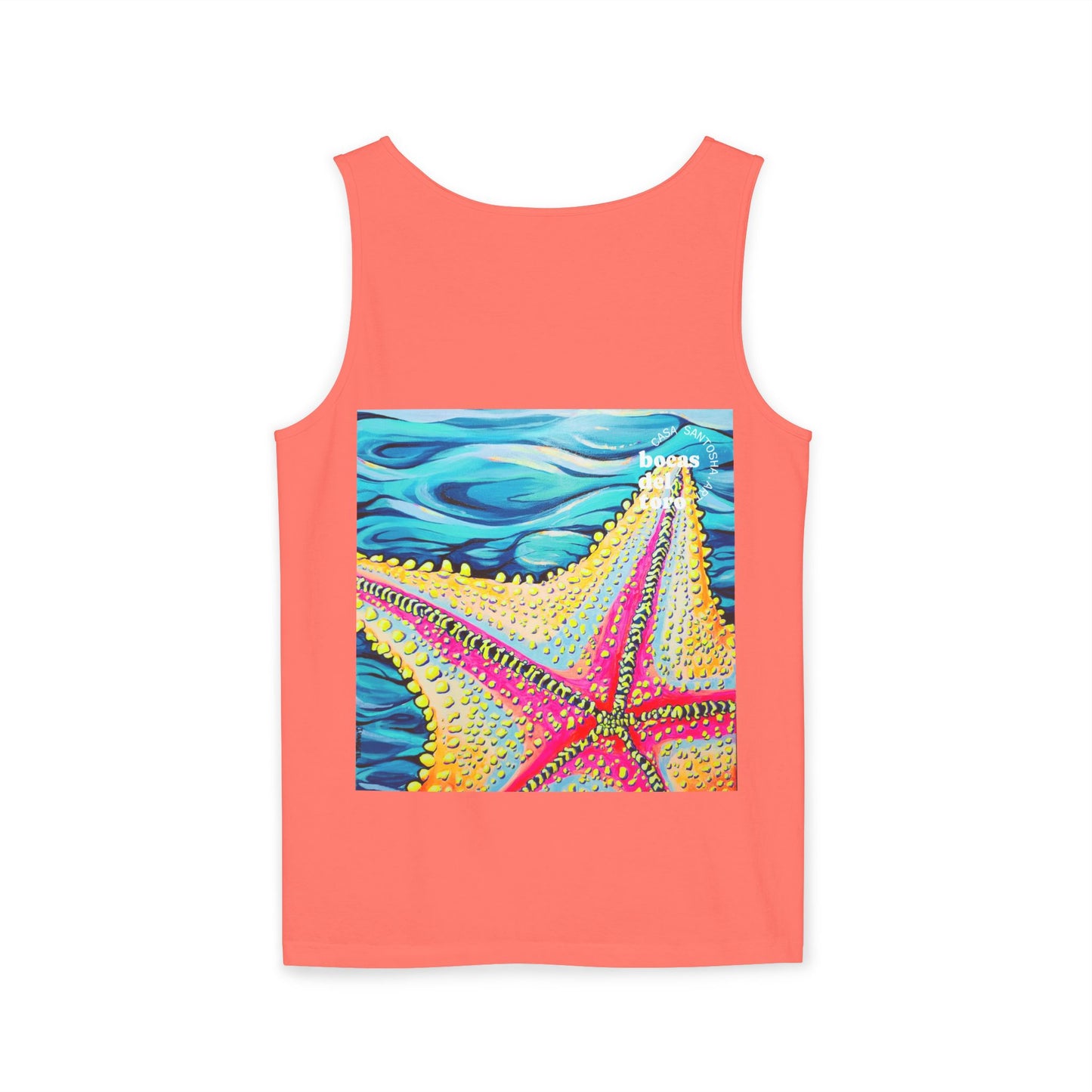 Unisex Starfish Beach Bocas Tank Top - Perfect for Summer Vibes