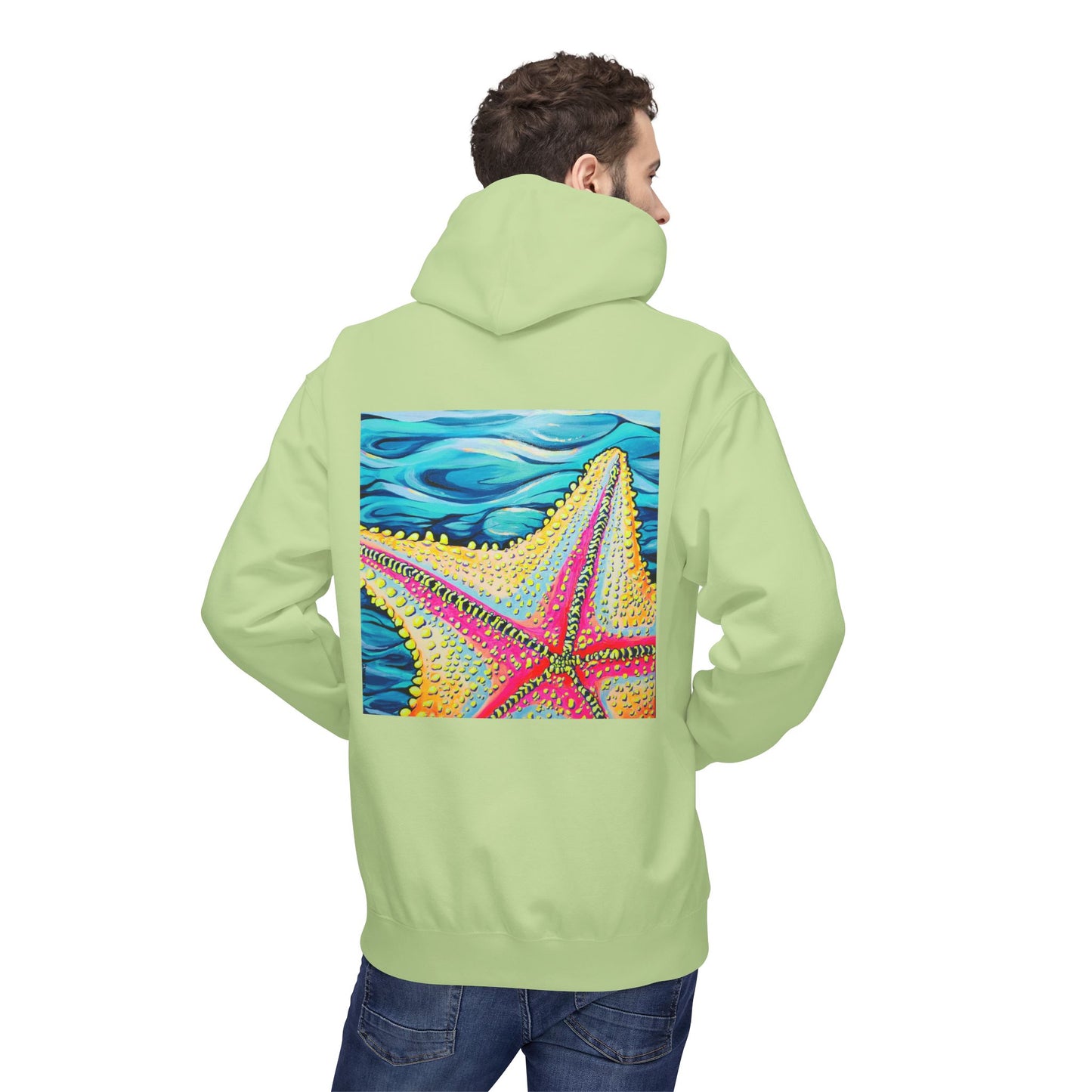 Unisex Starfish Beach Bocas Soft Hoodie