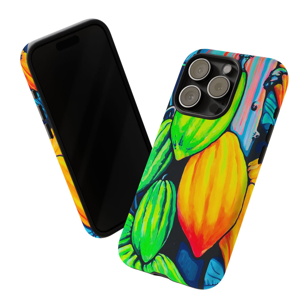 Coque de téléphone robuste Cacao Néon