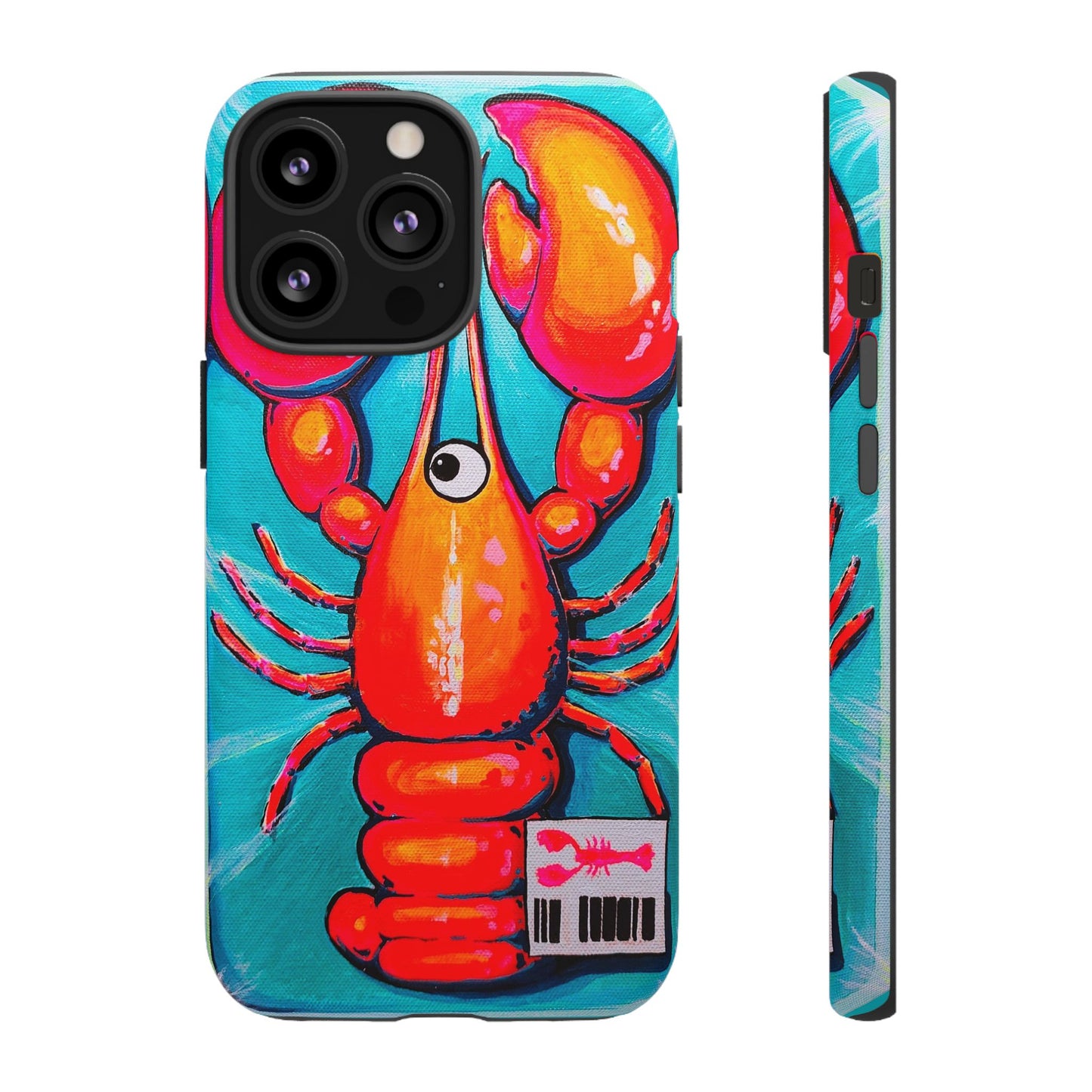 Neon Lobster Tough Phone Case