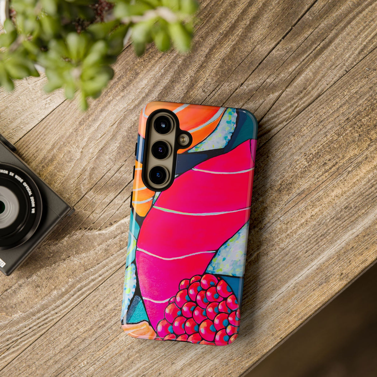 Coque de téléphone résistante Néon Sushi