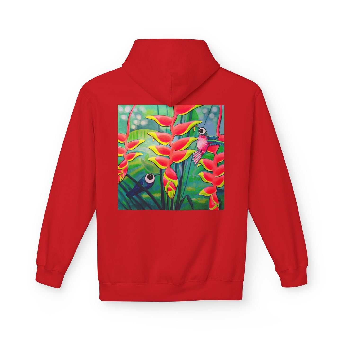 Unisex Cyclops Hummingbirds Soft Hoodie