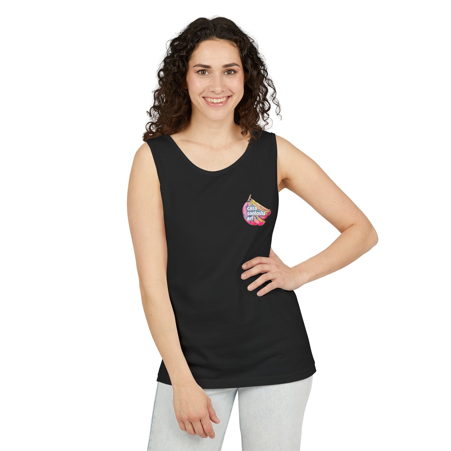 Unisex Neon Sardines Tank Top - Perfect for Summer Vibes