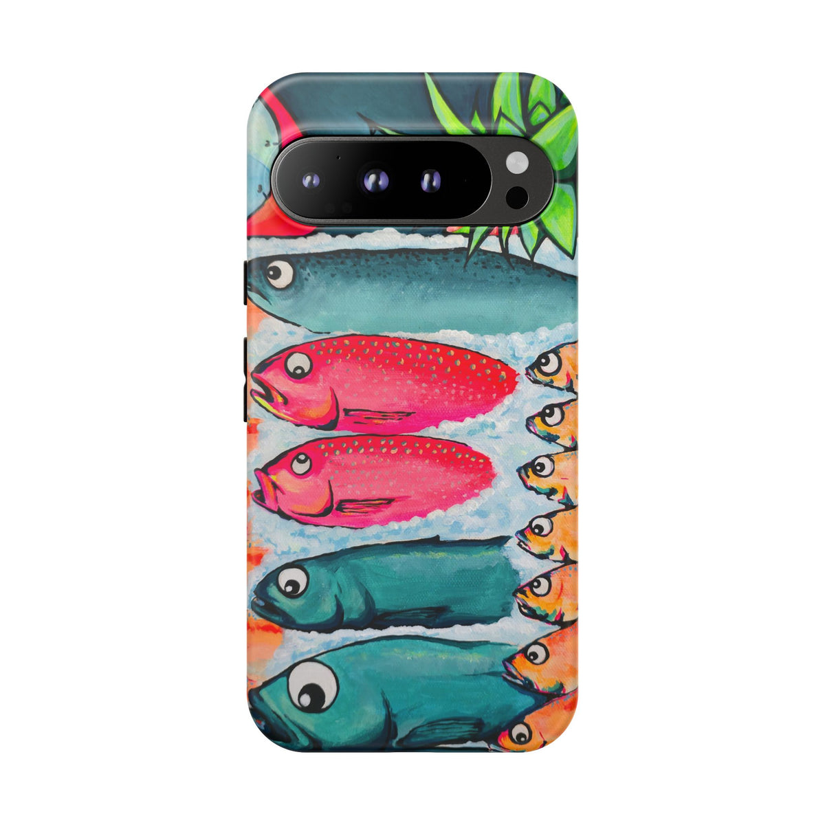 Neon Cabo Fish Market Tough Phone Case