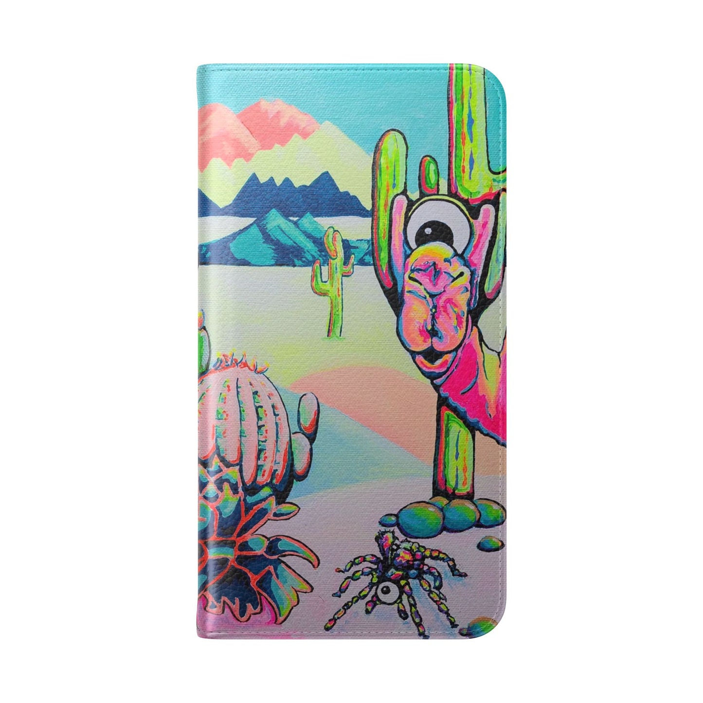Cyclops Camel Flip Phone Case – Wallet Cover with Card Slots