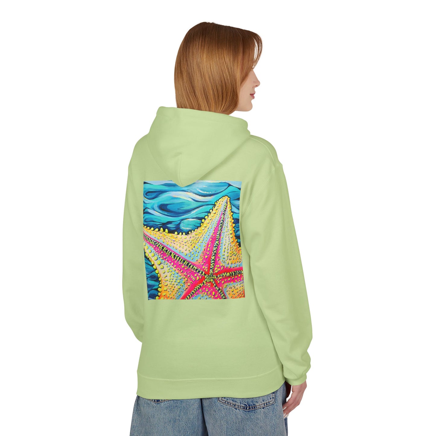 Unisex Starfish Beach Bocas Soft Hoodie