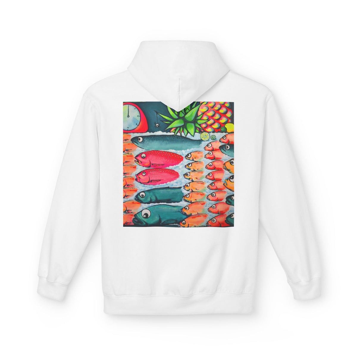 Unisex Neon Cabo Fish Market Soft Hoodie