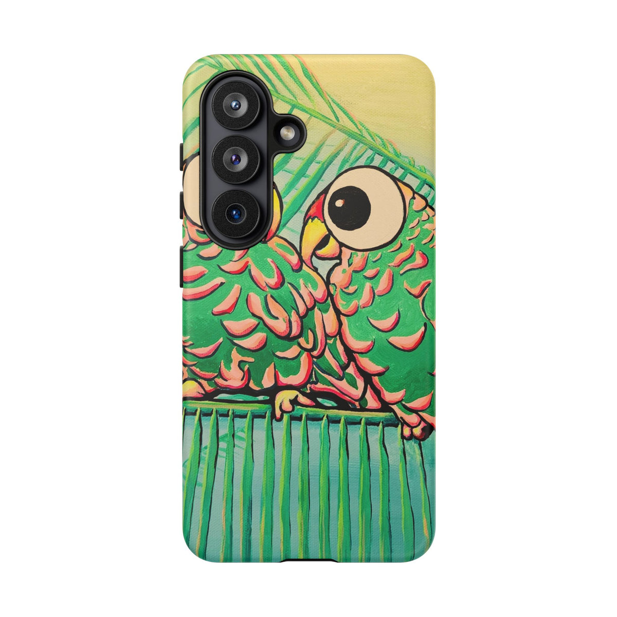 Chatty Cyclops Parrots Tough Phone Case