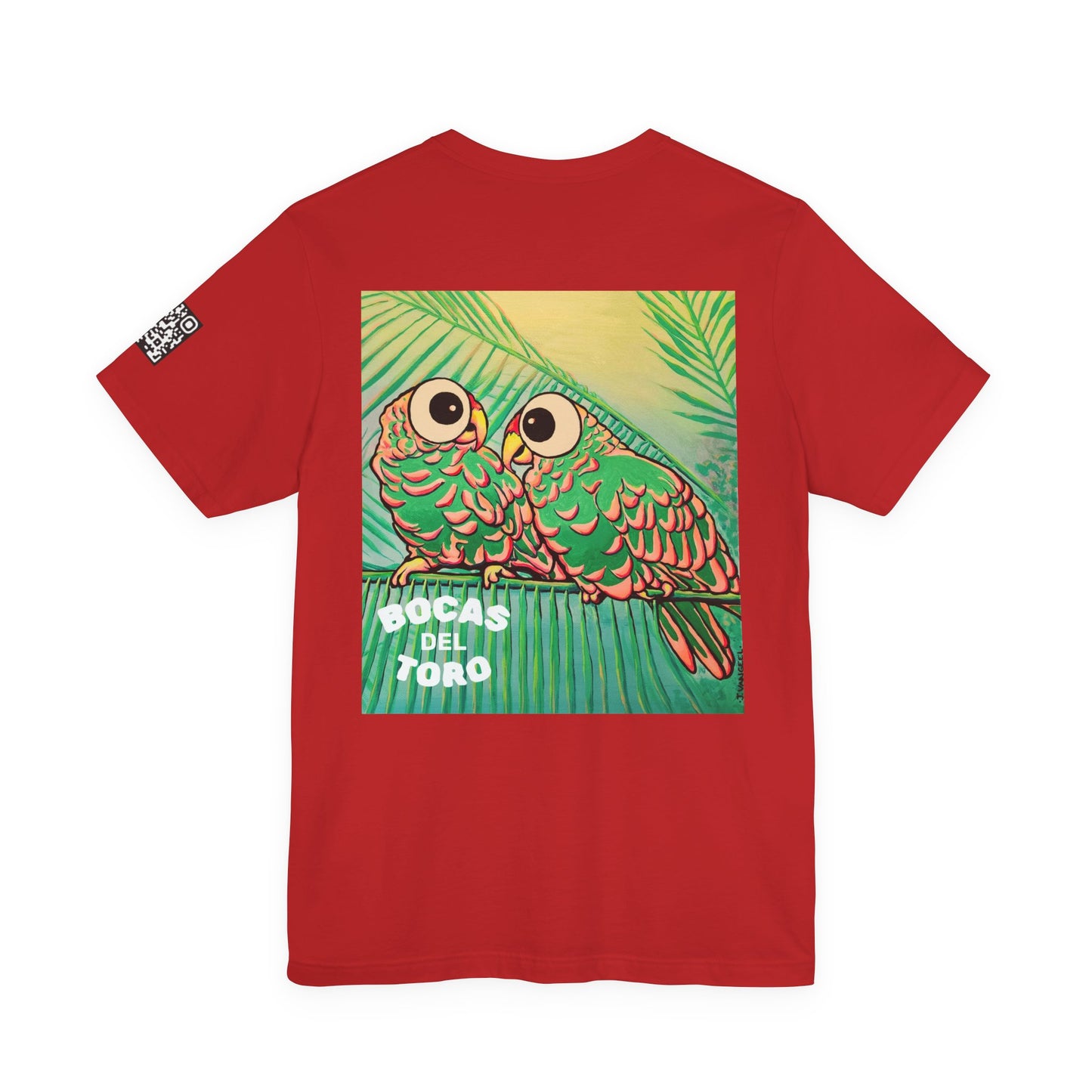 Unisex Chatty Cyclops Parrots Tee