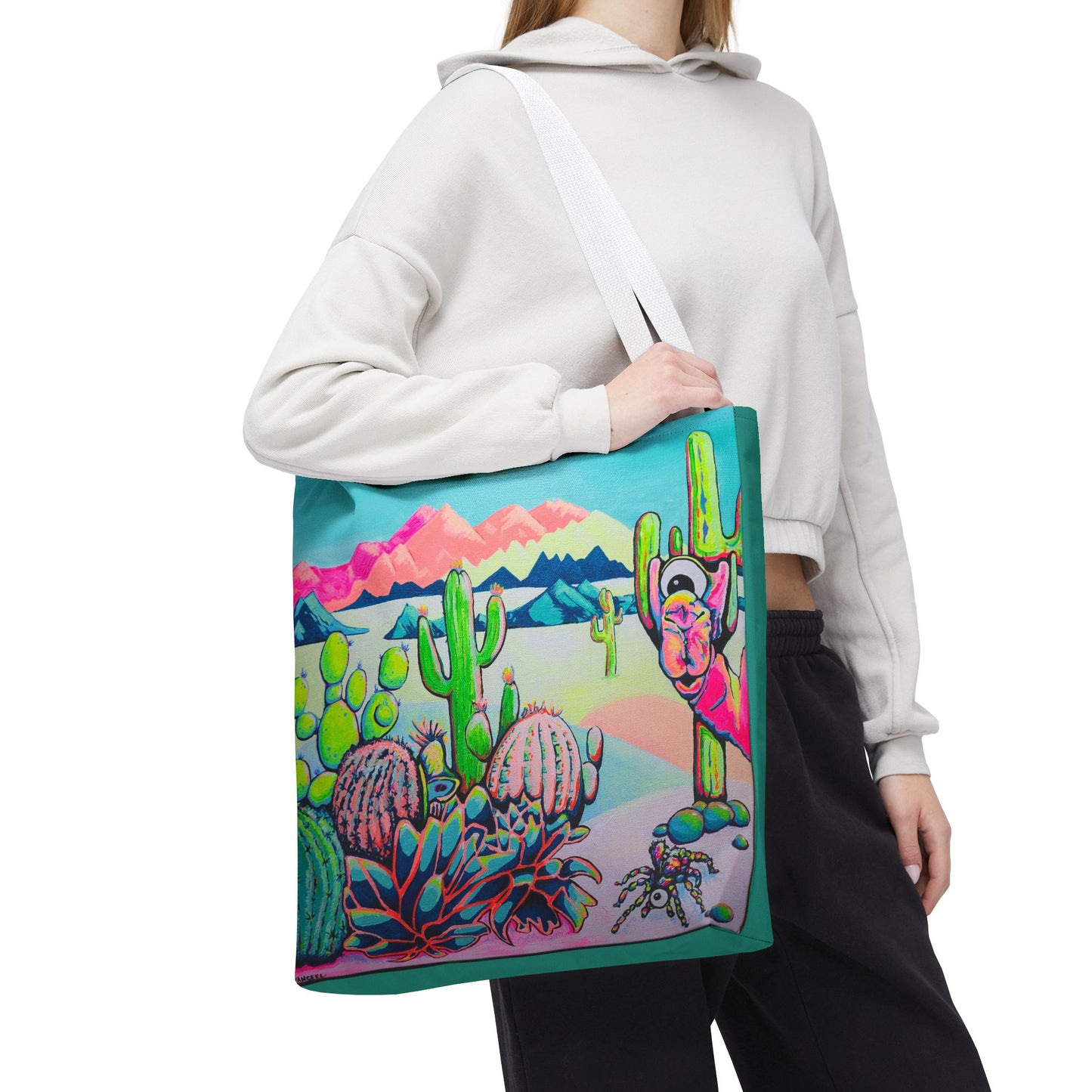 Premium Cyclops Camel Tote Bag, Original Artist Design, Reusable Shopping Tote,  Eco-Friendly