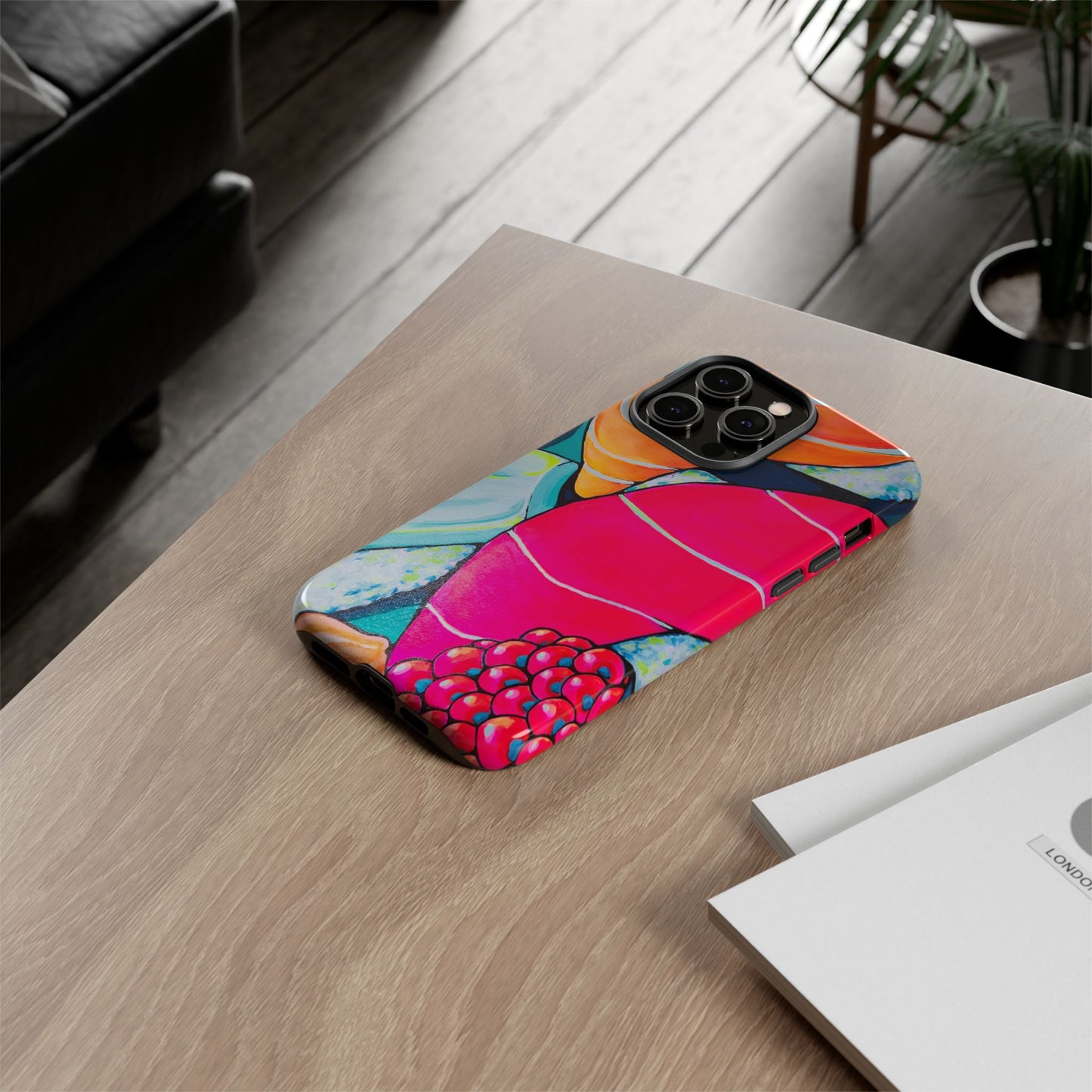Neon Sushi Tough Phone Case