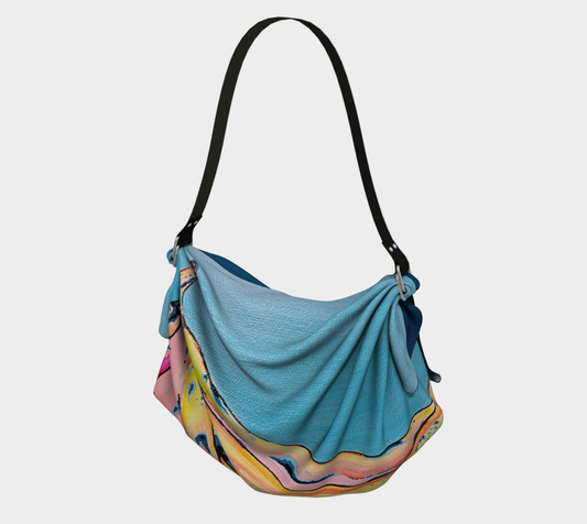 Neon Bananas Origami Tote