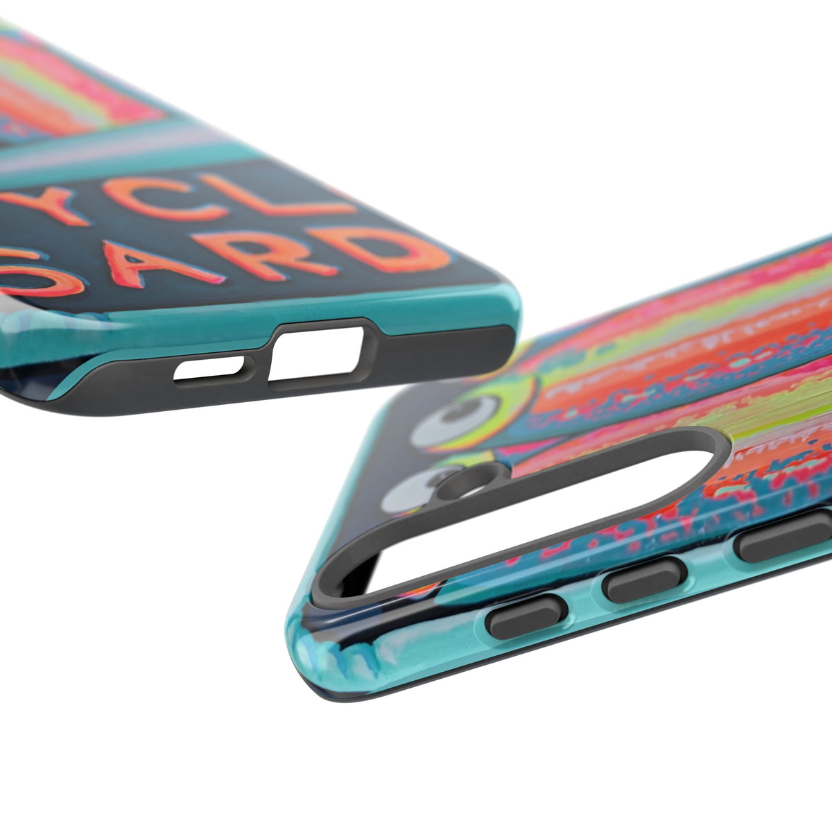 Neon Sardines Tough Phone Case