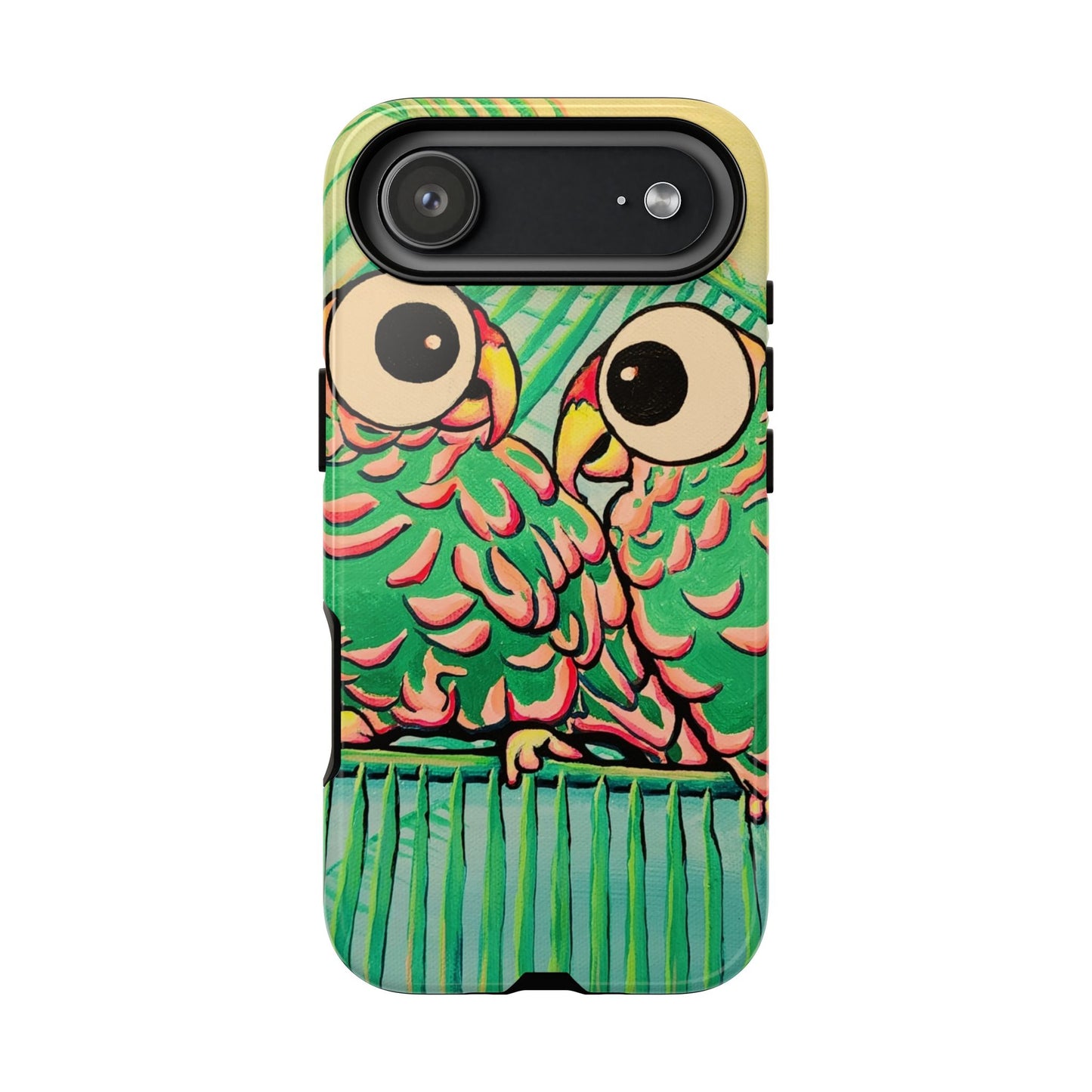 Chatty Cyclops Parrots Tough Phone Case
