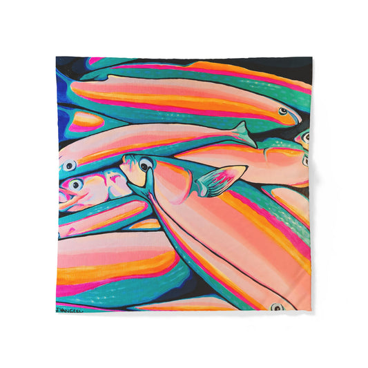 Neon Fish Duvet Cover
