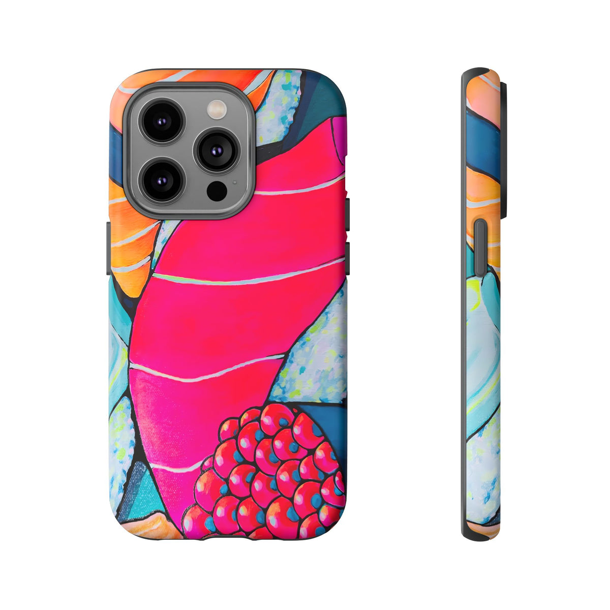 Coque de téléphone résistante Néon Sushi