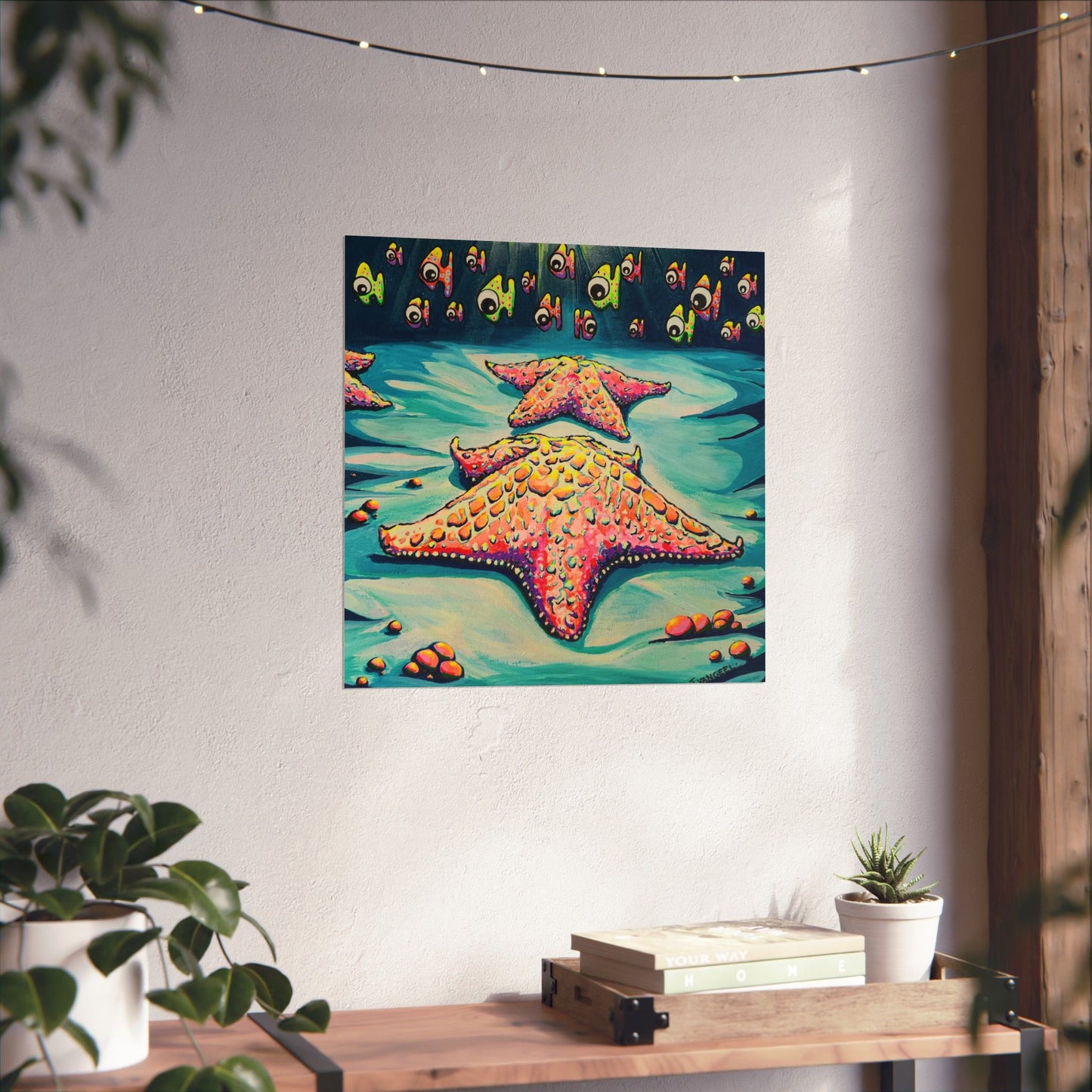 Cyclops Starfish Giclée Art Poster