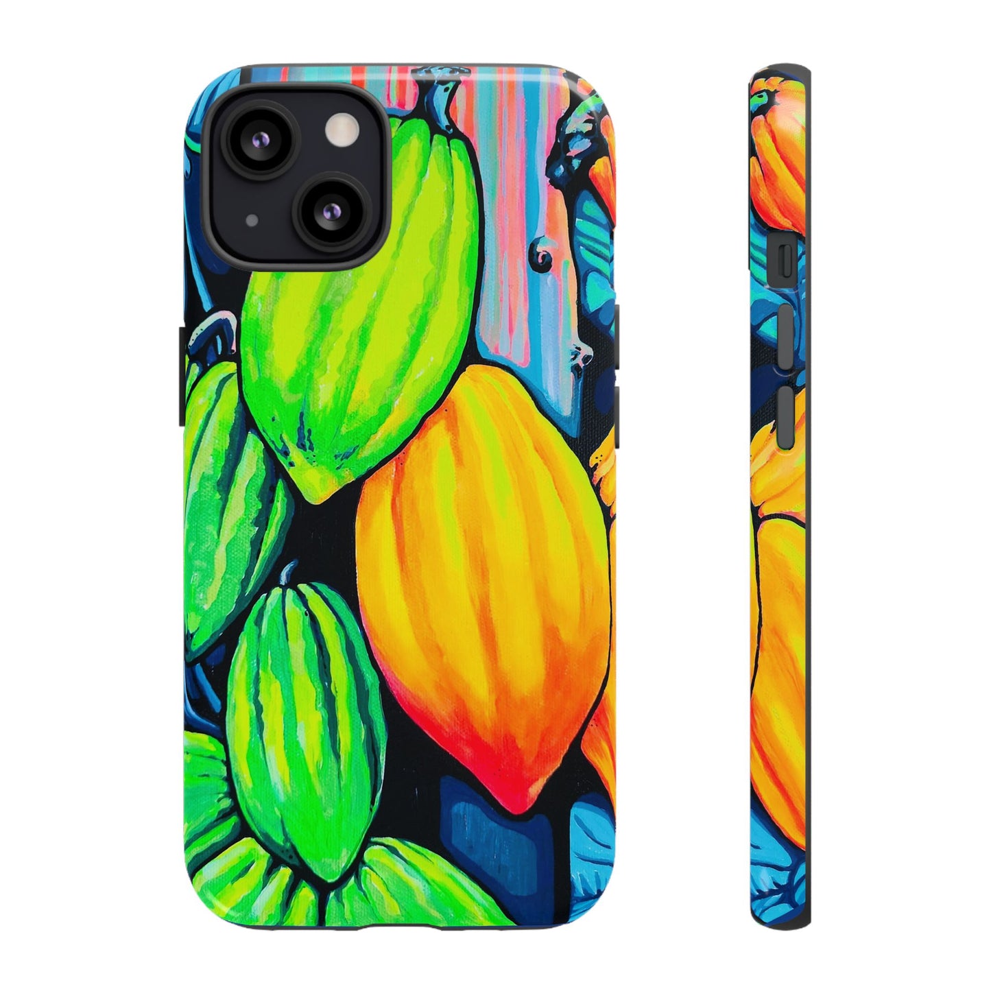 Neon Cacao Tough Phone Case