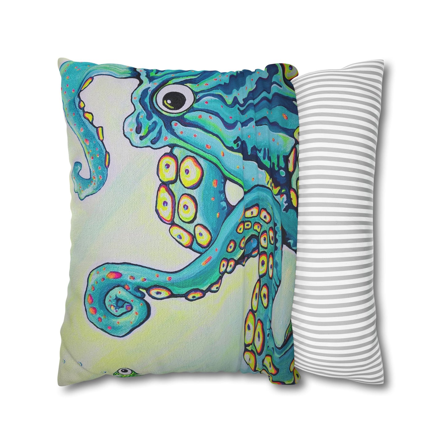 Cyclops Octopus Pillowcase, Cover Only