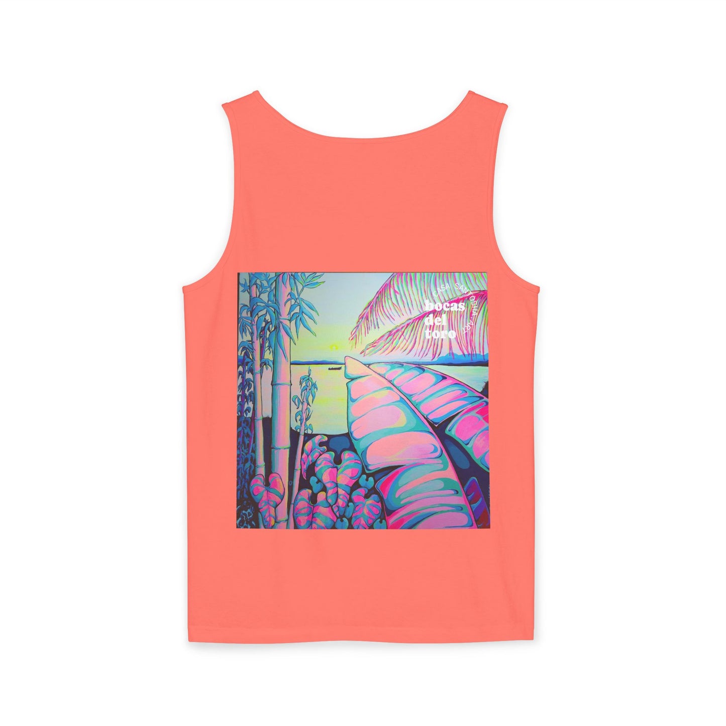 Unisex Serenity Bocas Tank Top - Perfect for Summer Vibes