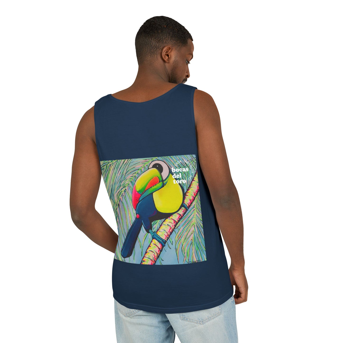Unisex Cyclops Toucan Tank Top - Perfect for Summer Vibes