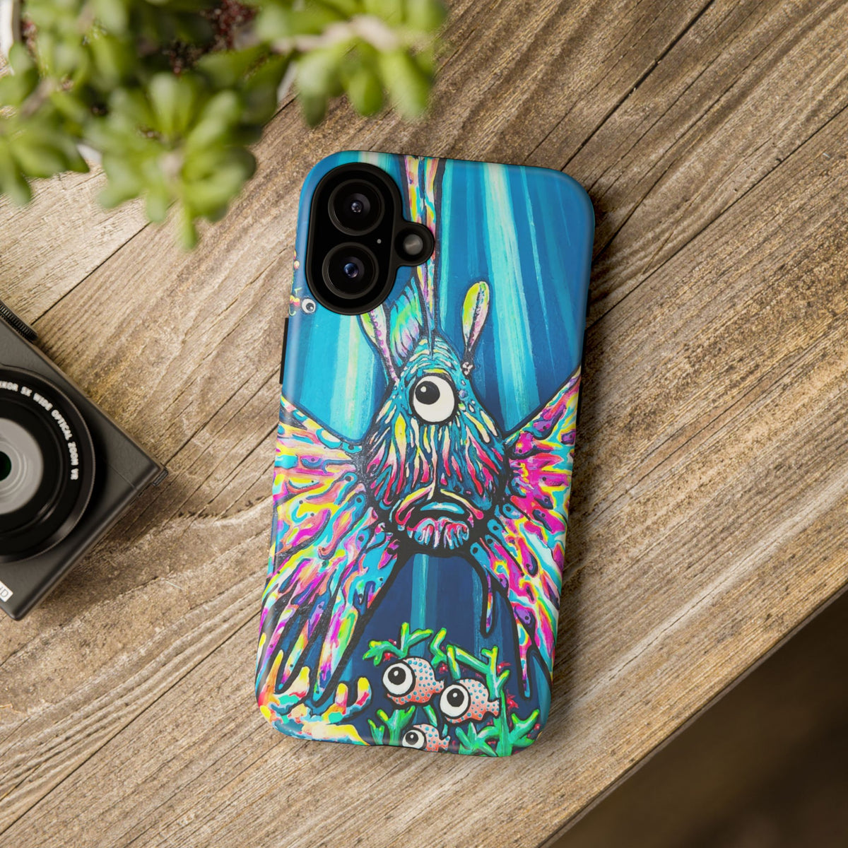 Cyclops Lionfish Tough Phone Case