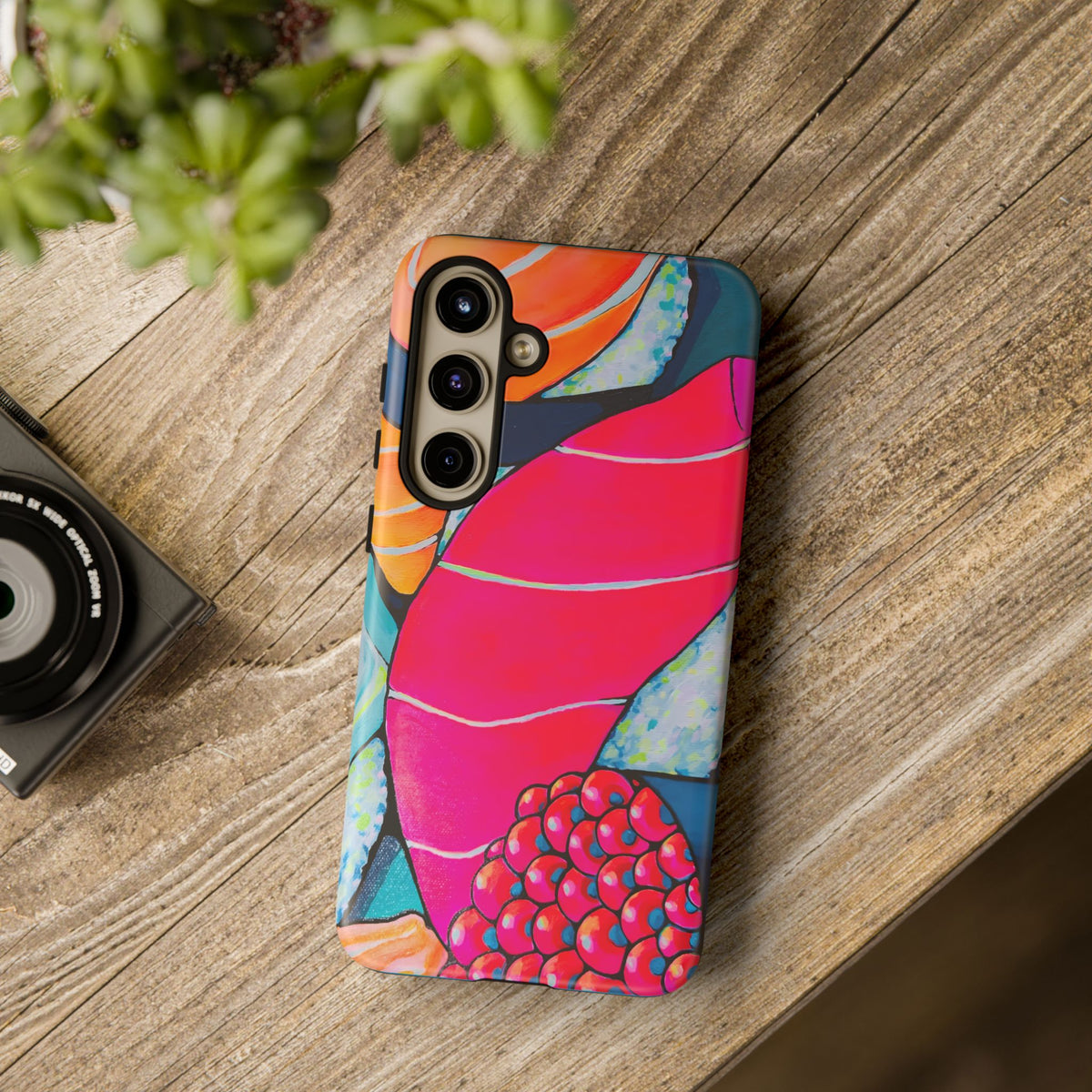 Coque de téléphone résistante Néon Sushi