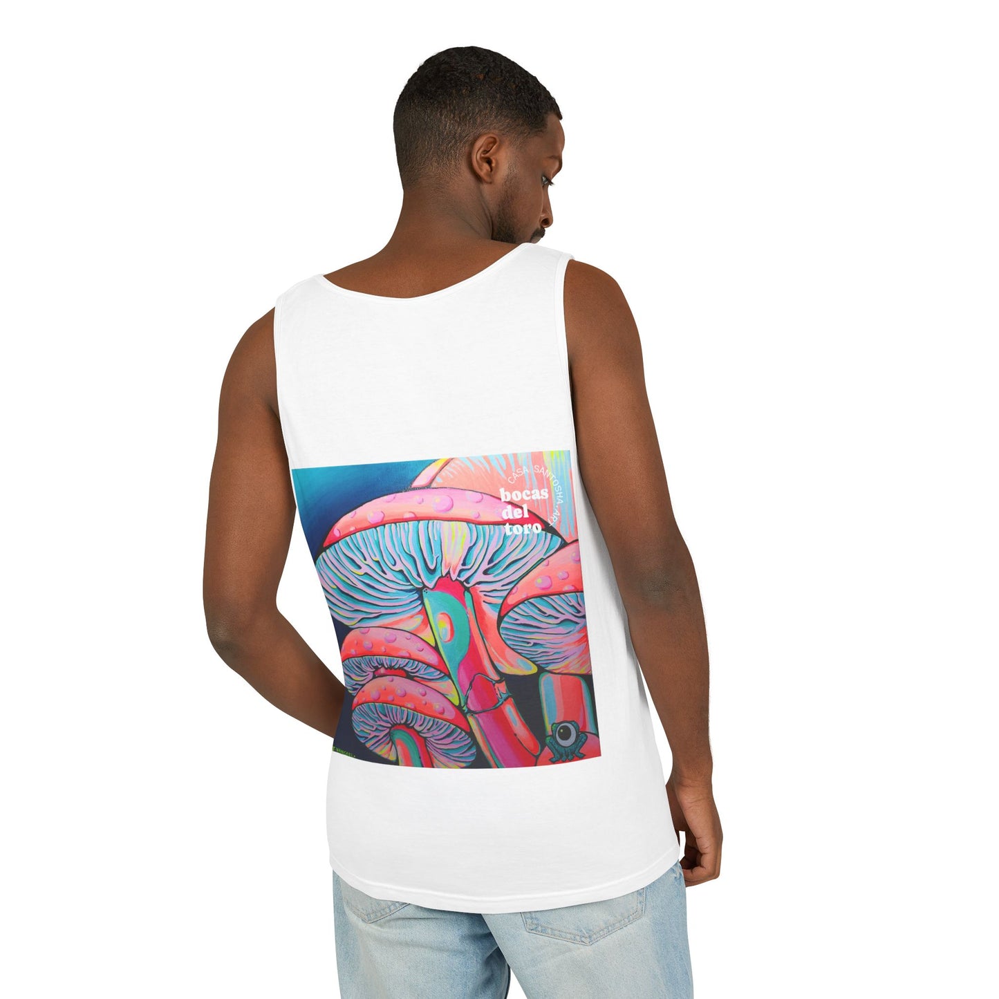 Unisex Trippy Mushrooms Tank Top - Perfect for Summer Vibes