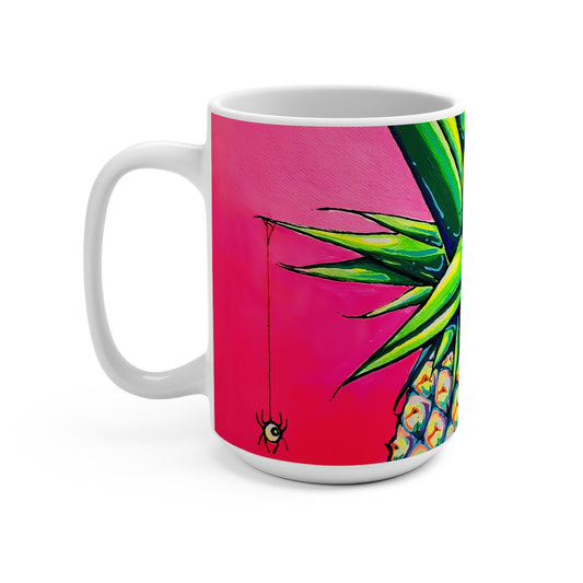 Neon Pineapple Mug