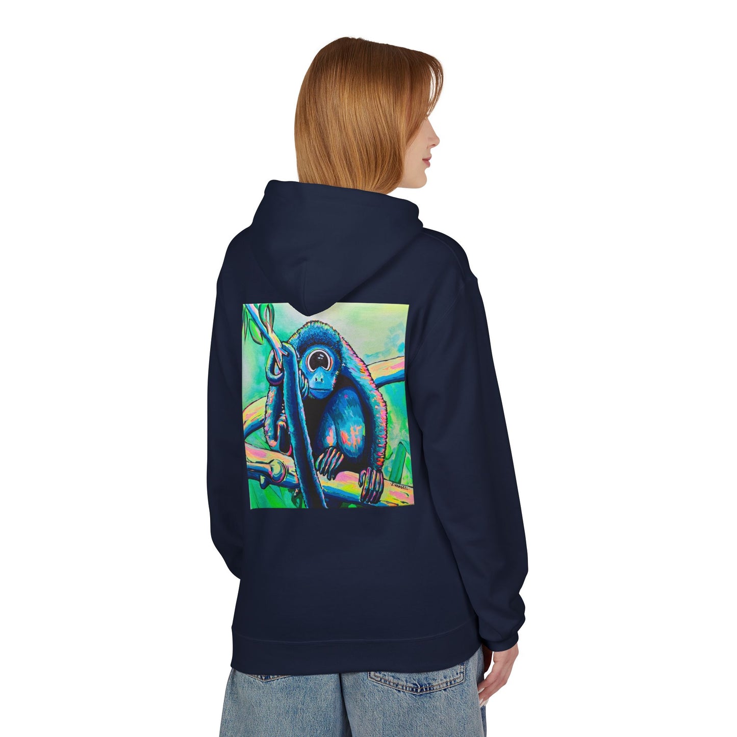 Unisex Cyclops Monkey Soft Hoodie