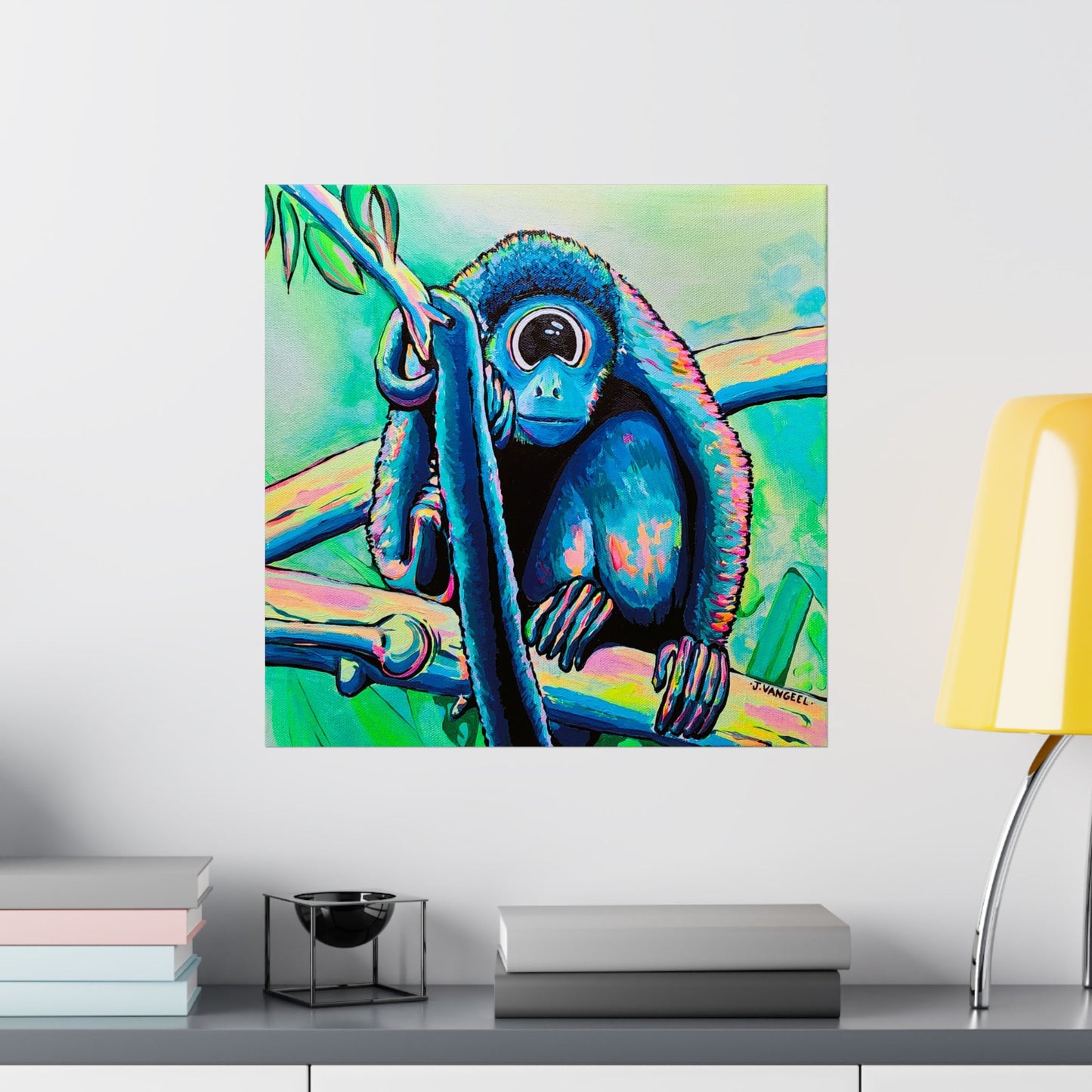 Cyclops Monkey Bocas Giclée Art Poster