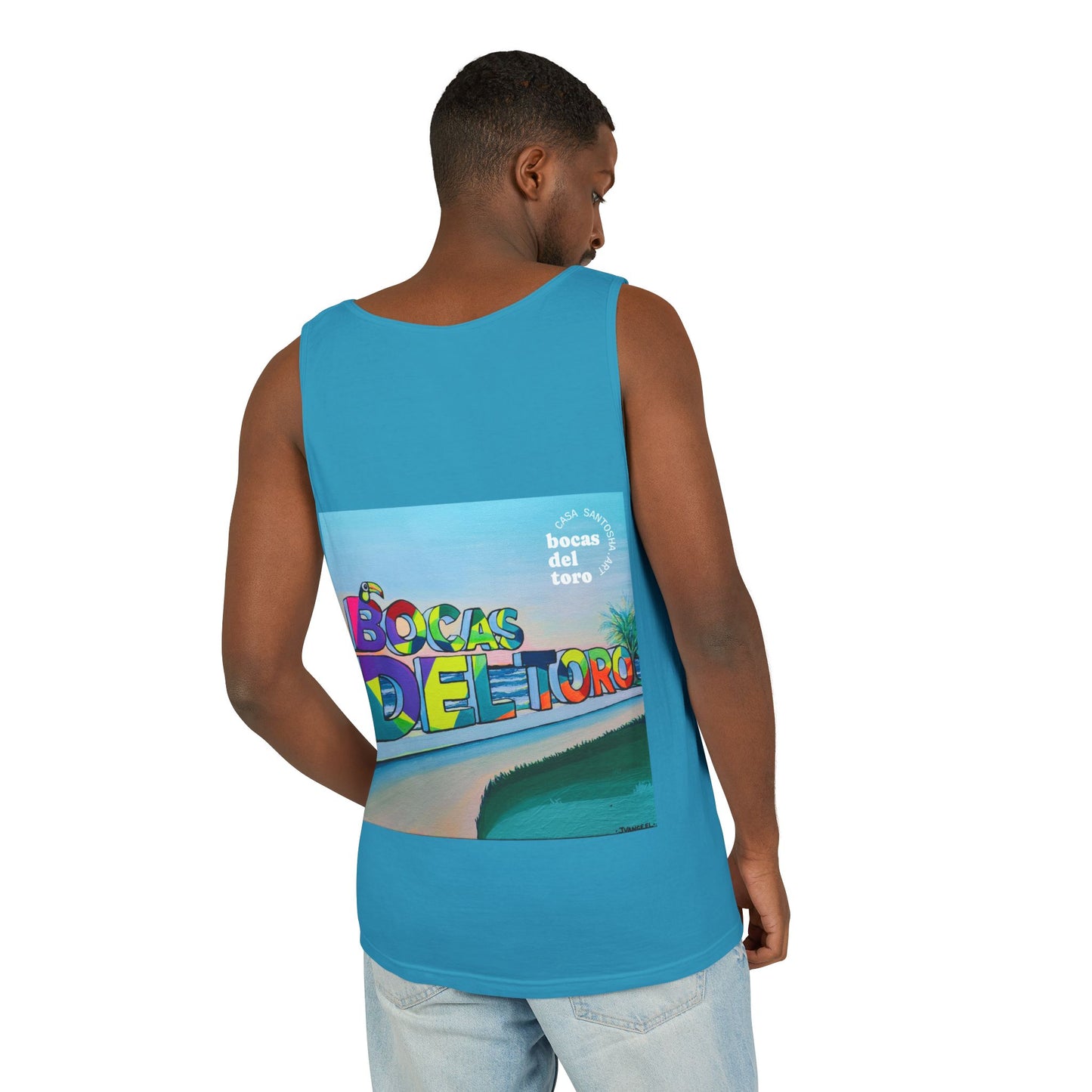 Unisex Bocas Del Toro Sign Tank Top - Perfect for Summer Vibes